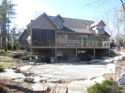 Huron Woods back with walk out basement